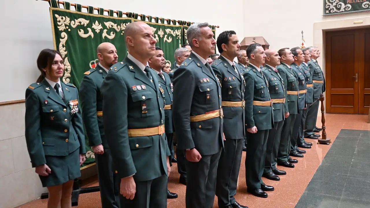 Melilla celebra los 182 años de la Guardia Civil