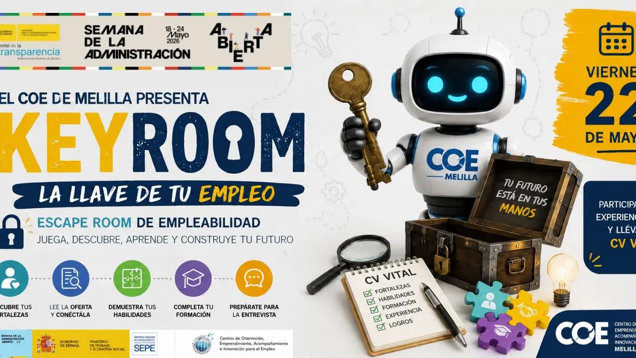 SEPE innova con 'scape room' educativo en Melilla