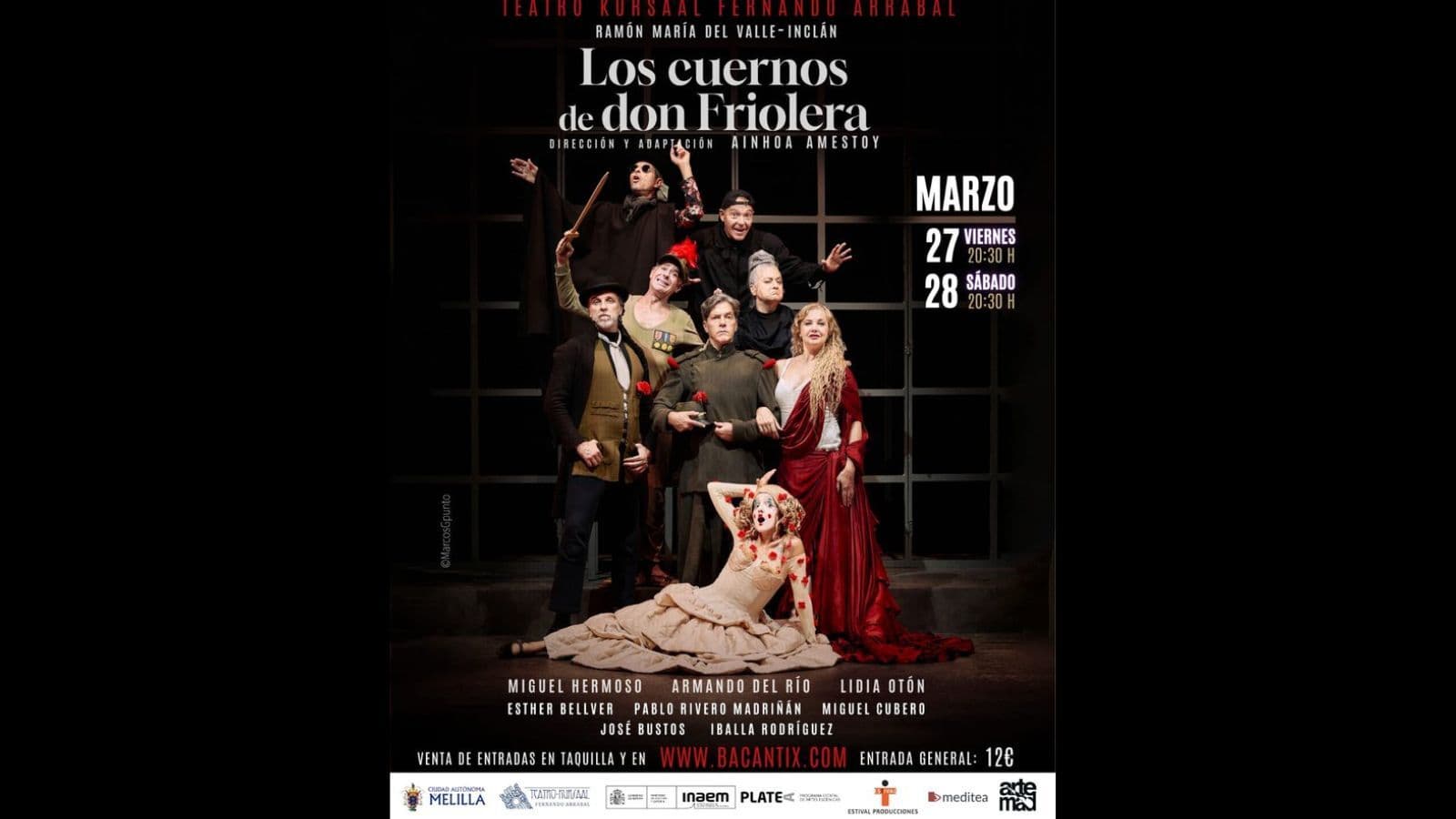 El Kursaal presenta 'Los cuernos de don Friolera'