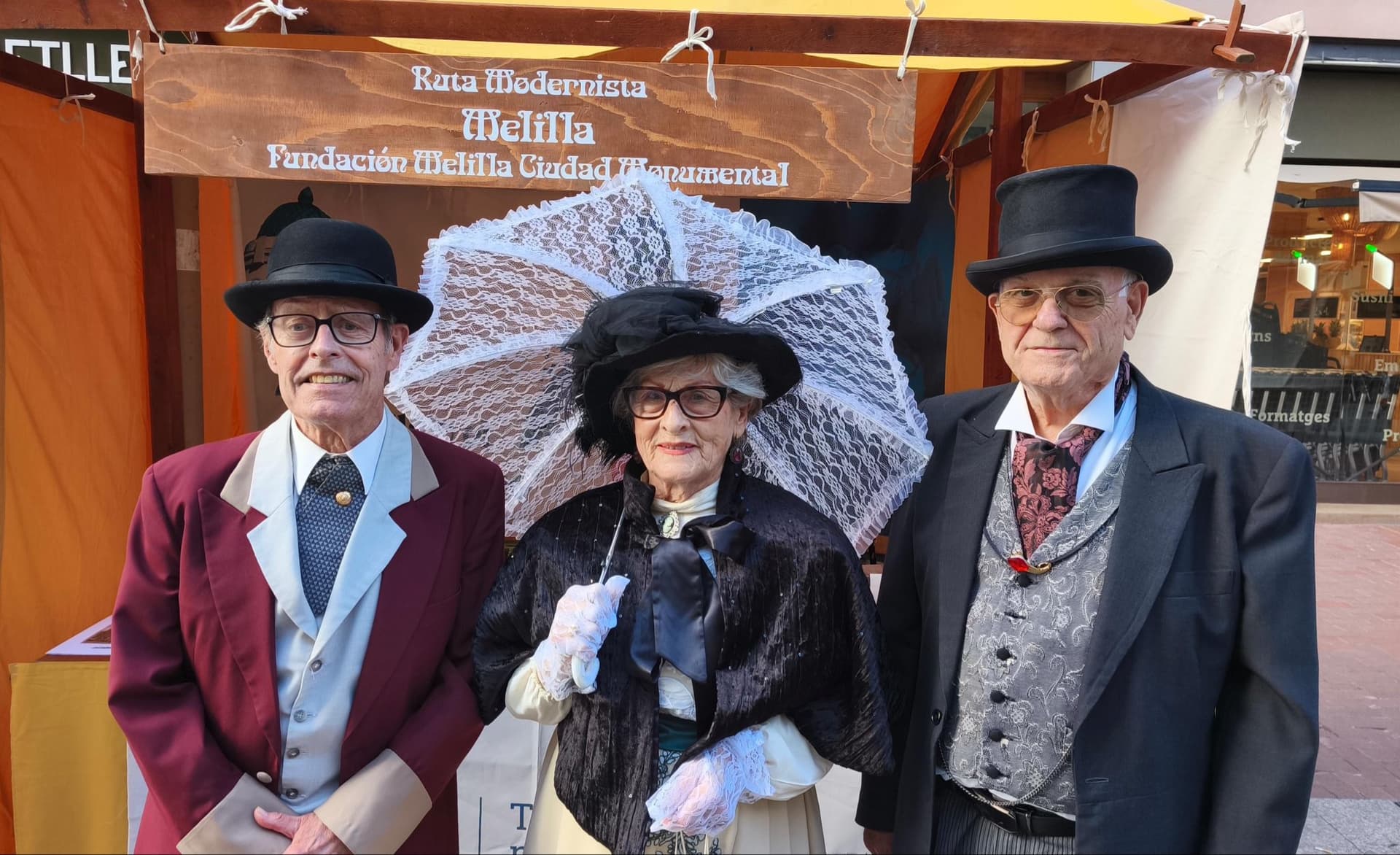 Melilla promociona su patrimonio modernista en la Feria Modernista de Terrassa